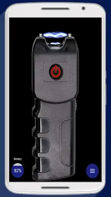 Electric Stun Gun Taser Prank android App screenshot 1